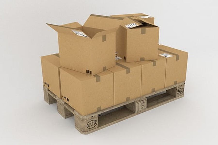 Palettentransport — Kleintransporte und Lieferung per Transporter